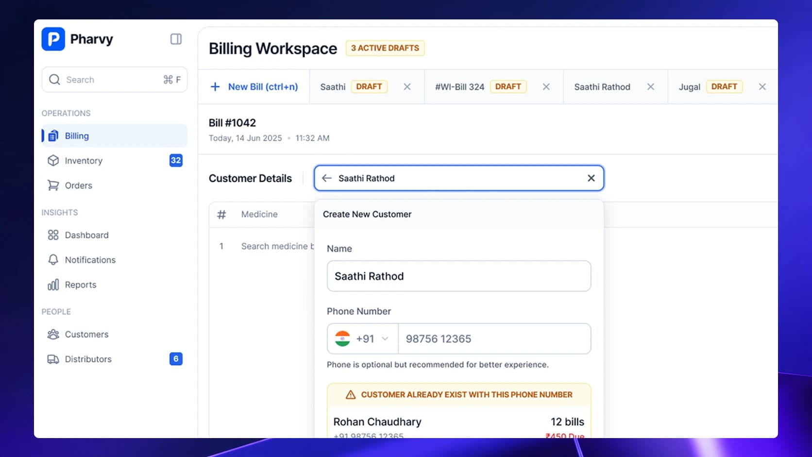 Pharvy — product screenshot 3