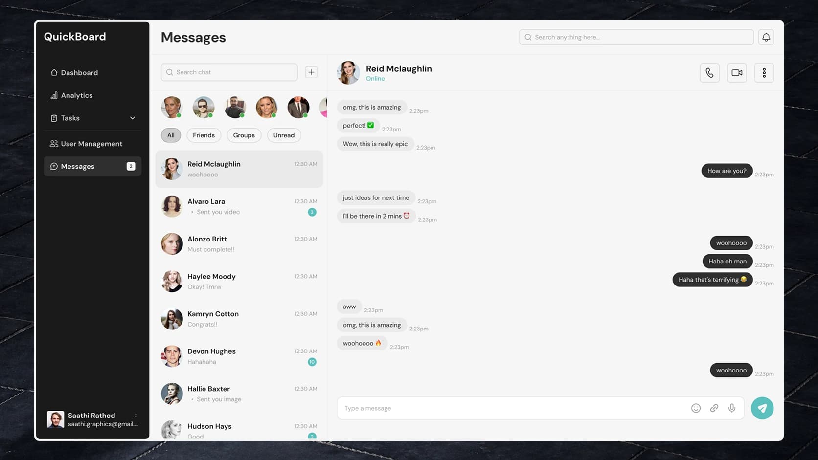 Quickboard — product screenshot 3